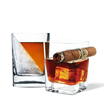 Whiskey Wedge + Cigar Glass Bundle